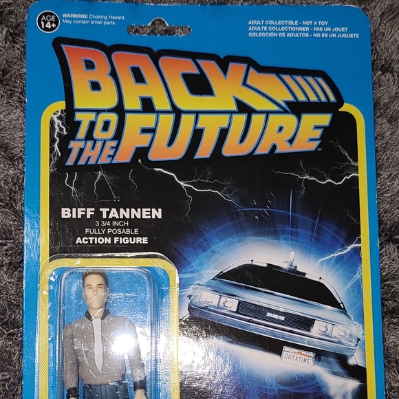 Back to the Future ReAction Action Figure - BIFF TANNEN (NIP) - Picture 1 of 3